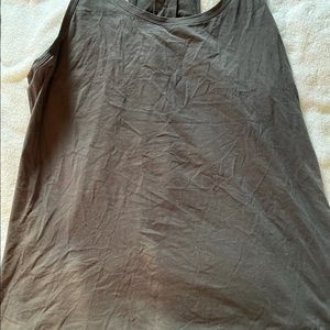 Lululemon black tank top size 12.